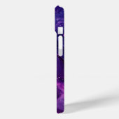 Lila Paint Pour Abstrakt Liquid Aesthetic Case-Mate iPhone Hülle (Rückseite / Links)