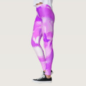 Lila Paint Spritzer #3 Leggings (Links)