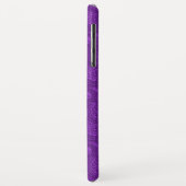 Lila Paisley Case-Mate iPhone Hülle (Hinten/Links)