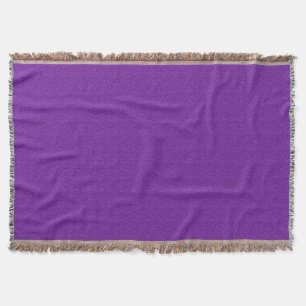 Lila Paisley Decke