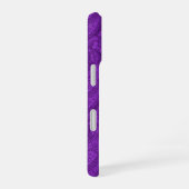 Lila Paisley iPhone 16 Hülle (Rechte Seite)