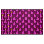 Lila Paisley, moderner Weihnachtsbaum Stoff (Fat Quarter (45,7 x 55,9 cm))
