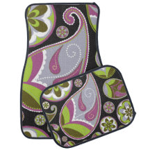 Lila Paisley-Muster