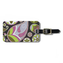 Lila Paisley-Muster