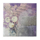 Lila Pakete - Fliese (Vorderseite)