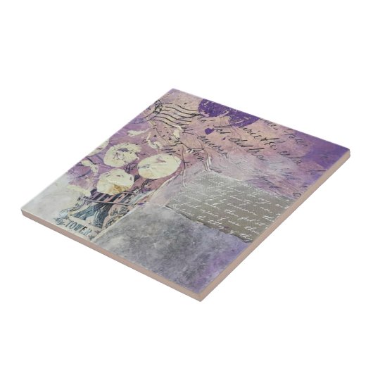 Lila Pakete - Fliese (Seite)