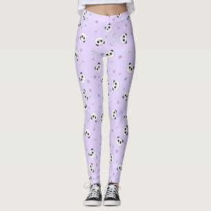 Lila Panda-Leggings das   des Pandas   Baby4Life Leggings