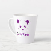 Lila Panda-Tasse Milchtasse (Linke Ecke)