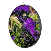 Lila Panik Dartscheibe (Vorderseite rechts)