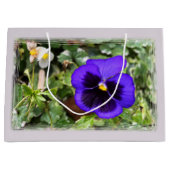 Lila Panik Große Geschenktüte (Vorderseite)