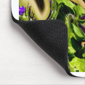 Lila Panik Mousepad (Ecke)