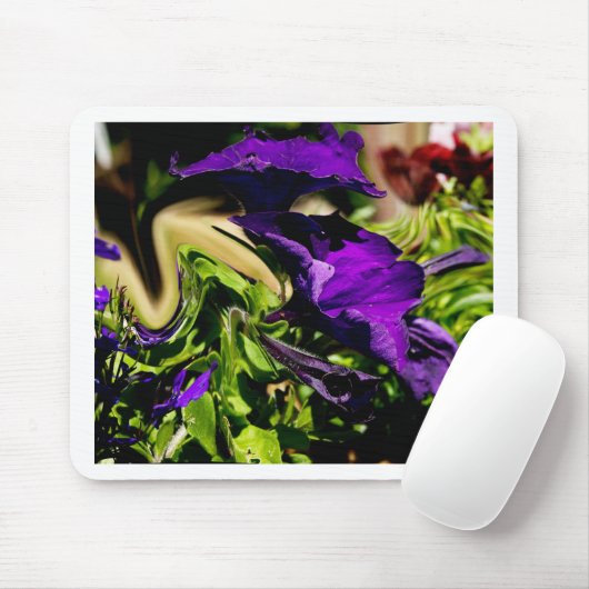 Lila Panik Mousepad (Mit Mouse)