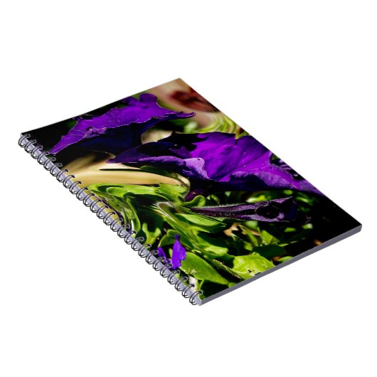 Lila Panik Notizblock (Rechte Seite)