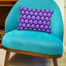 Lila Pansy Blume Nahtloses Muster auf