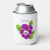 Lila Pansy Blume Thunder_Cove Dosenkühler (Kanne Rückseite)