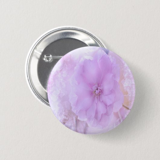 Lila Pansy Button (Vorne & Hinten)