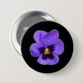 Lila Pansy Button (Vorne & Hinten)