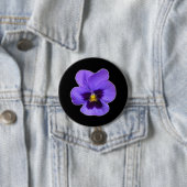 Lila Pansy Button (Beispiel)