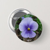 Lila Pansy Button (Vorne & Hinten)