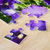 Lila Pansy Field, Puzzle (Seite)