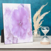 Lila Pansy Fotoplatte (Seite)