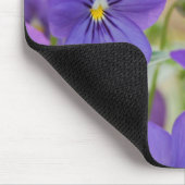 Lila Pansy Mouse Pad Mousepad (Ecke)