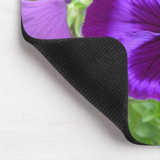 Lila Pansy Mousepad (Ecke)