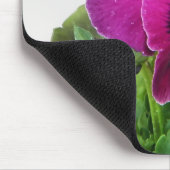 Lila Pansy-Mousepad Mousepad (Ecke)
