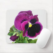 Lila Pansy-Mousepad Mousepad (Mit Mouse)
