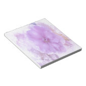 Lila Pansy Notizblock (angewinkelt)