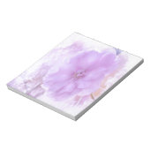 Lila Pansy Notizblock (Rotiert)