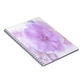 Lila Pansy Notizblock (Rechte Seite)
