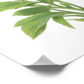 Lila Pansy Poster (Ecke)