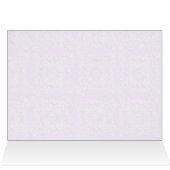 Lila Pansy-Tabellen-Sitzplatz-Karte (Innenansicht Horizontal (Oben))