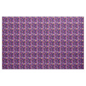Lila Pansy Typografie, Stoff (Yard (91,4 cm))