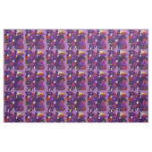 Lila Pansy Typografie, Stoff (Fat Quarter (45,7 x 55,9 cm))
