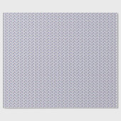 Lila Papageien Geschenkpapier (Flach)