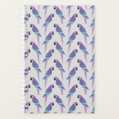 Lila Papageien Planer (Vorderseite)