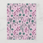 Lila Papier für die Blumenbearbeitung (Rückseite)