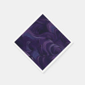 Lila Papier Serviette (Ecke)