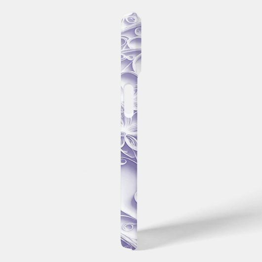 Lila Papiergestänge Case-Mate iPhone Hülle (Rückseite / Rechts)