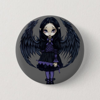"Lila Papierherz-" Knopf Button