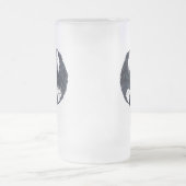 "Lila Papierherz-" Tasse (Mittel)