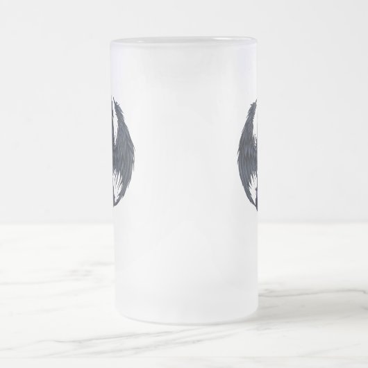 "Lila Papierherz-" Tasse (Mittel)