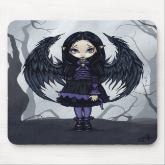 "Lila Papierherzen" Mousepad