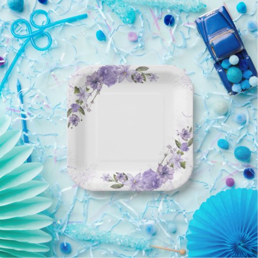 Lila Pappteller (Party)