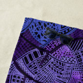 Lila Paradies Strandtuch (Beispiel)