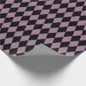 Lila Paris Art Deco Geschenkpapier (Ecke)