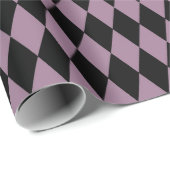 Lila Paris Art Deco Geschenkpapier (Rolleneckpunkt)