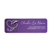 Lila Paris-Pass (Vorne)